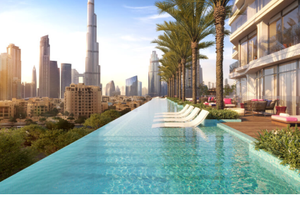 a beatiful view form the balcony